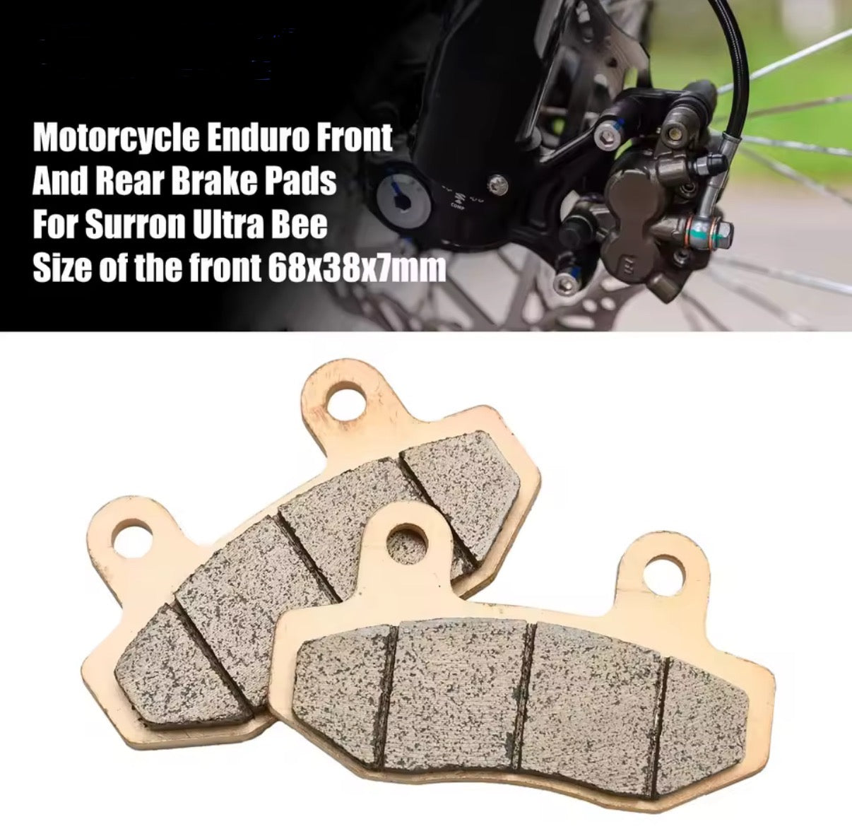 Surron ultra bee brake pads