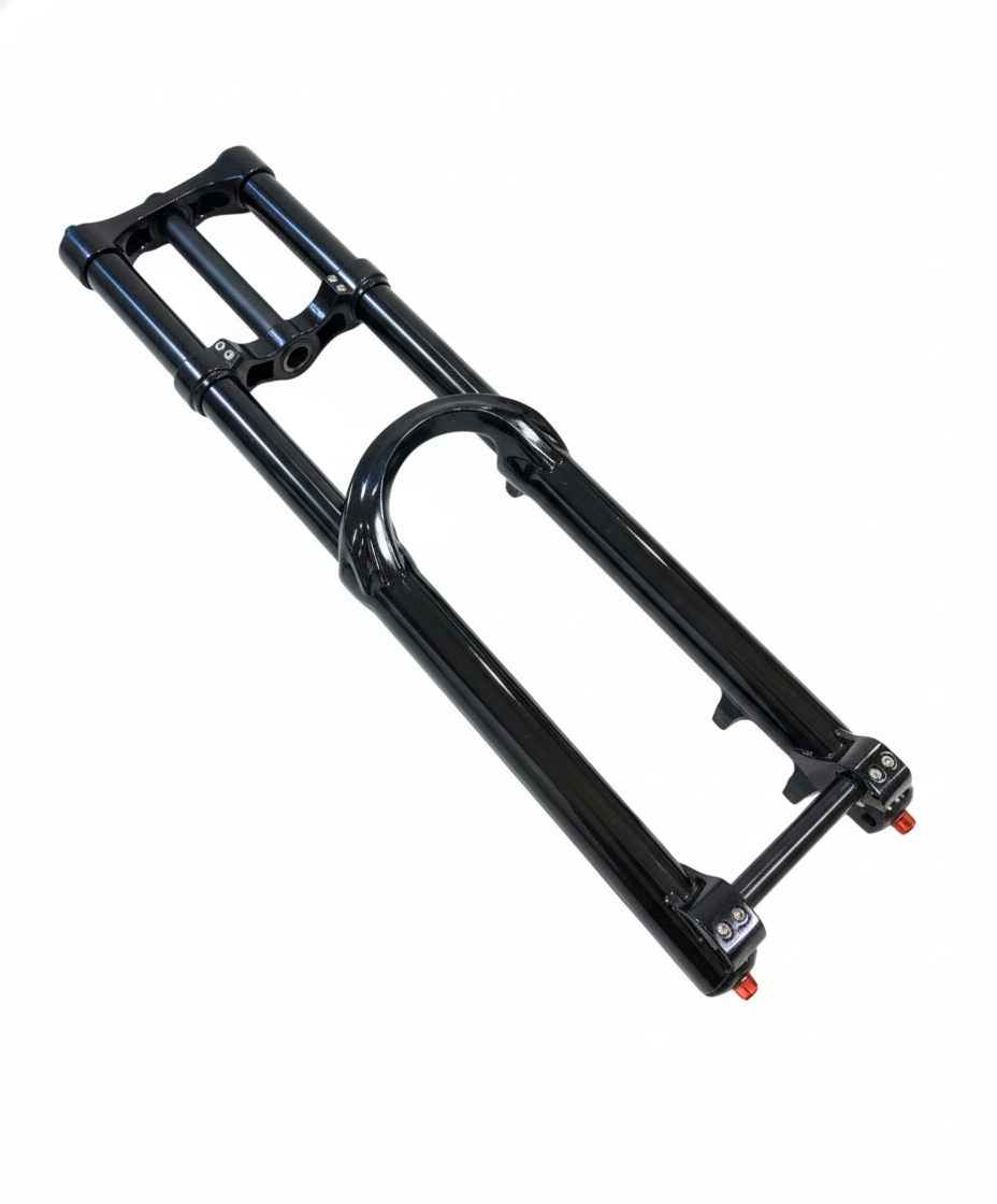 Bike fork no background