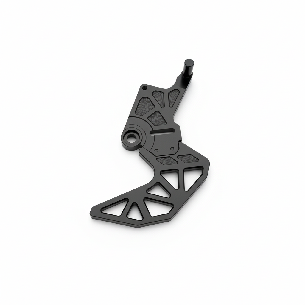 Mounting bracket with white background